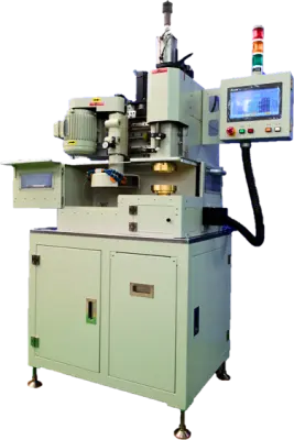 Vertical lens manual centering machine
